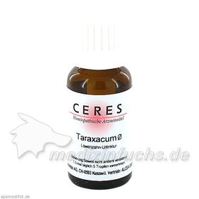 CERES Taraxacum Urt., 20 ML – PZN 245291 из Германии
