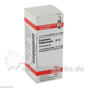 CAUSTICUM HAHNEM D12, 10 G – PZN 2638037 из Германии