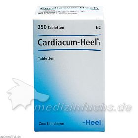 Cardiacum-Heel T, 250 ST – PZN 2740238 из Германии