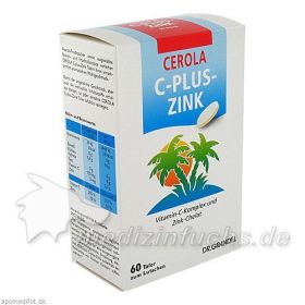 CEROLA C-PLUS-ZINK TALER GRANDEL, 60 ST – PZN 2752891 из Германии
