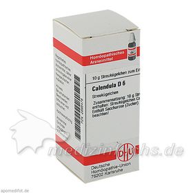 CALENDULA D 6, 10 G – PZN 2895478 из Германии