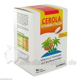 CEROLA VITAMIN-C-TALER GRANDEL, 96 ST – PZN 3106667 из Германии