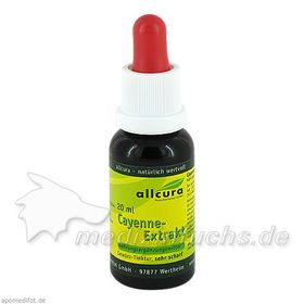 Cayenne Extrakt sehr scharf, 20 ML – PZN 321537 из Германии