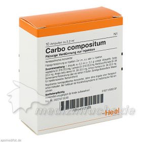 CARBO COMP, 10 ST – PZN 4312529 из Германии