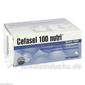 Cefasel 100 nutri Selen-Tabs, 100 ST – PZN 4522592 из Германии