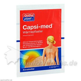 CAPSI-MED Wärmepflaster 11cmx18cm, 1 ST – PZN 5867873 из Германии