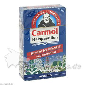 Carmol Halspastillen, 45 G – PZN 5952490 из Германии