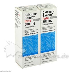 CALCIUM SANDOZ FORTE, 40 ST – PZN 6315176 из Германии