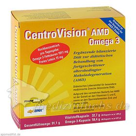 CentroVision AMD Omega 3, 90 ST – PZN 6722846 из Германии