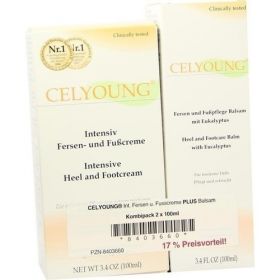 CELYOUNG Intensiv Fersen Fusscreme+Balsam 2x100ml, 1 ST – PZN 8403660 из Германии
