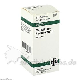 CAUSTICUM PENTARKAN H, 200 ST – PZN 8534675 из Германии