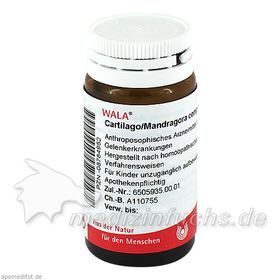 CARTILAGO/MANDRA COMP, 20 G – PZN 8784952 из Германии