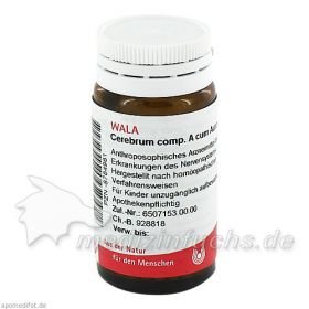 CEREBRUM COMP A C AUR COMP, 20 G – PZN 8784981 из Германии