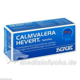 Calmvalera Hevert Tabletten, 50 ST – PZN 9263511 из Германии