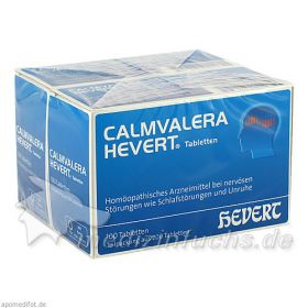 Calmvalera Hevert Tabletten, 200 ST – PZN 9263534 из Германии