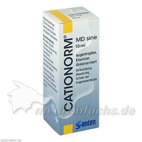 Cationorm MD sine, 10 ML – PZN 9617765 из Германии