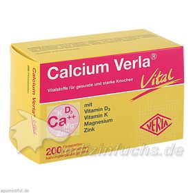 Calcium Verla Vital, 200 ST – PZN 9704837 из Германии