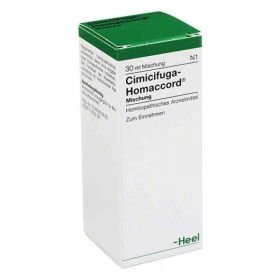 Cimicifuga Homaccord Tropfen (30 ml) – PZN 215605 из Германии