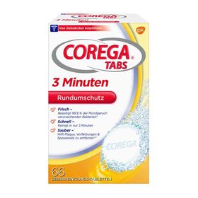Corega Tabs 3 Minuten (66 stk) – PZN 644921 из Германии