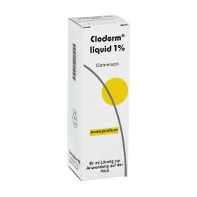 Cloderm liquid 1% (30 ml) – PZN 976600 из Германии