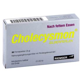 Cholecysmon Silberperlen (50 stk) – PZN 1218209 из Германии