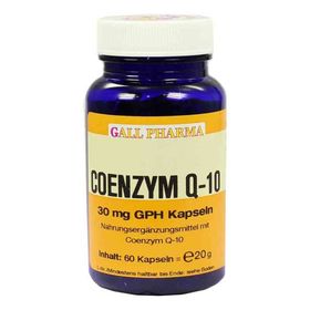 Coenzym Q10 Gph 30 mg Kapseln (60 stk) – PZN 1551185 из Германии