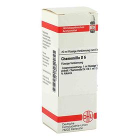 Chamomilla D 6 Dilution (20 ml) – PZN 1764797 из Германии