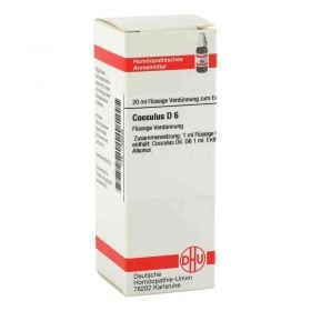 Cocculus D 6 Dilution (20 ml) – PZN 1766649 из Германии