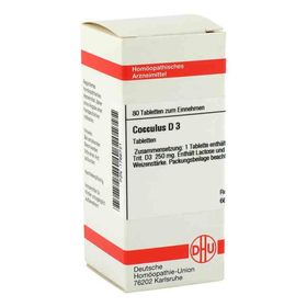 Cocculus D 3 Tabletten (80 stk) – PZN 1766721 из Германии