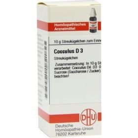 Cocculus D 3 Globuli (10 g) – PZN 1766767 из Германии
