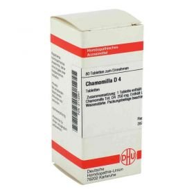 Chamomilla D 4 Tabletten (80 stk) – PZN 2112341 из Германии