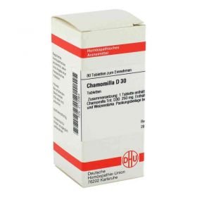 Chamomilla D 30 Tabletten (80 stk) – PZN 2112364 из Германии