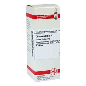 Chamomilla D 3 Dilution (20 ml) – PZN 2112393 из Германии