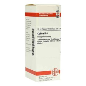 Coffea D 4 Dilution (20 ml) – PZN 2113004 из Германии