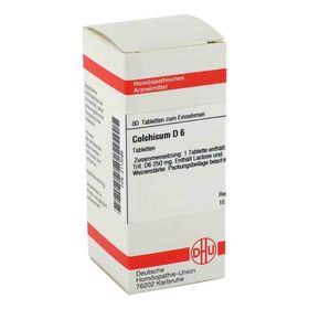 Colchicum D 6 Tabletten (80 stk) – PZN 2113085 из Германии