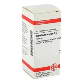 Corallium Rubrum D 3 Tabletten (80 stk) – PZN 2113398 из Германии