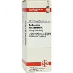 Collinsonia Canadensis D 2 Dilution (20 ml) – PZN 2117373 из Германии