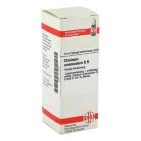 Chininum Arsenicosum D 6 Dilution (20 ml) – PZN 2117491 из Германии