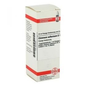 Chininum Sulfuricum D 12 Dilution (20 ml) – PZN 2610754 из Германии