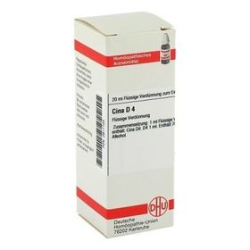 Cina D 4 Dilution (20 ml) – PZN 2611104 из Германии