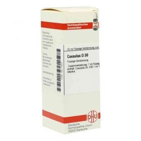 Cocculus D 30 Dilution (20 ml) – PZN 2611423 из Германии