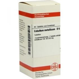 Cobaltum Metallicum D 6 Tabletten (80 stk) – PZN 2628613 из Германии