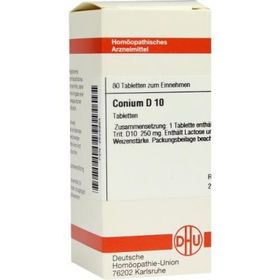 Conium D 10 Tabletten (80 stk) – PZN 2628984 из Германии