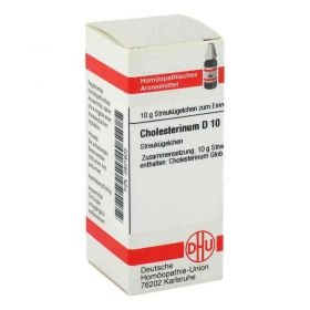 Cholesterinum D 10 Globuli (10 g) – PZN 2801603 из Германии