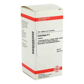 Cimicifuga D 3 Tabletten (200 stk) – PZN 2812104 из Германии