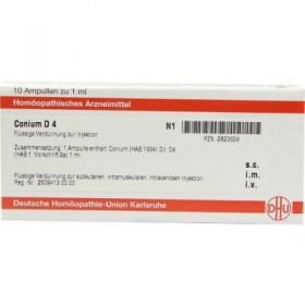 Conium D 4 Ampullen (10X1 ml) – PZN 2823639 из Германии