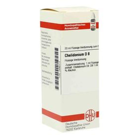Chelidonium D 8 Dilution (20 ml) – PZN 2896414 из Германии