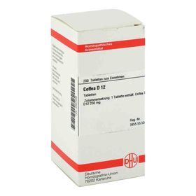 Coffea D 12 Tabletten (200 stk) – PZN 2897098 из Германии