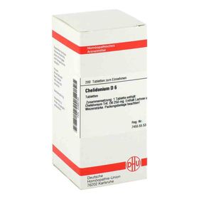 Chelidonium D 6 Tabletten (200 stk) – PZN 3486730 из Германии