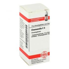 Chamomilla C 6 Globuli (10 g) – PZN 3631557 из Германии